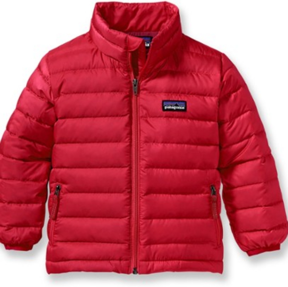 Baby Down Sweater, 3-6 Months, Red, Like New